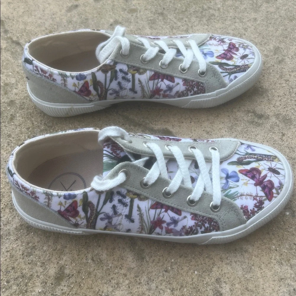 INKKAS Women's Monterey Lace up Sneakers Size 6 - Picture 3 of 9